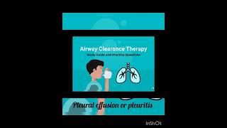 pleural effusion or pleuritis [upl. by Neelyad]