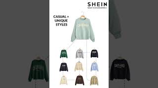 SHEIN  Womens Stylish Sweatshirts on Sale [upl. by Hope]