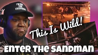 Metallica  Enter Sandman Live Moscow 1991 HD  Reaction [upl. by Cardwell358]