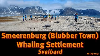 Svalbard Smeerenburg Blubber Town  28 July 2023  4K [upl. by Claude]