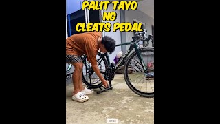 How to install cleats pedal  Installation of cleats pedal cleats pedal [upl. by Einegue]