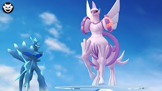 Origin Forme Dialga amp Origin Forme Palkia Raid invite Pokemon GO [upl. by Ahsiatal]