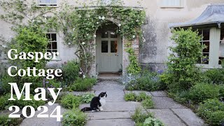 Lush growth in the cottage garden in May [upl. by Asnerek]