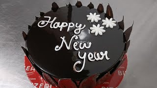 🎉EasyHappyNewYearCake Decoration Ideas For 2024New Year CakeHappy New Year 2025 Cake Design💐 [upl. by Anselmo]