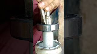 Adjusting Bearing in Motor Rotor motor gearbox gearmotor [upl. by Kentigera]