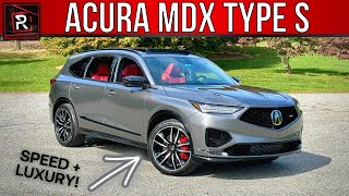 The 2024 Acura MDX Type S Is A Flagship Luxury SUV With Turbo V6 Power [upl. by Adolpho]