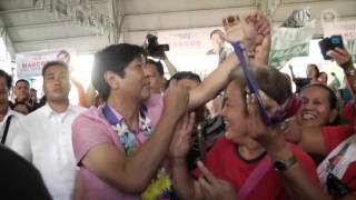 Bongbong Marcos campaigns in Pasig [upl. by Suravart]