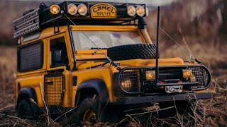 Incredible Land Rover Defender P90 D1RC [upl. by Nylevol]