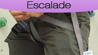 Escalade  Comment fixer un baudrier [upl. by Eelyac263]