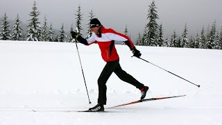 Reviewing some basic classic cross country ski techniques [upl. by Tomi]