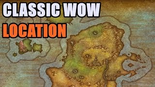 Theramore Isle Dustwallow Marsh Master Tailoring Trainer Location Classic WoW [upl. by Aoh]