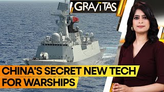 Gravitas Chinas Secret New Technology for Warships is Bound to Worry US  Heres Why [upl. by Lak]