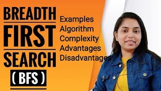 Breadth First Search BFS  Algorithm  Example  Uninformed Search  AI  Kanika Sharma [upl. by Remat]