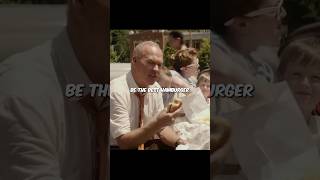 Michael Keaton’s FIRST McDonald’s hamburger 😳 [upl. by Tertius]