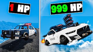 Upgrading to the FASTEST Flying Police Car in GTA 5 [upl. by Wickham787]