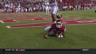 Minkah Fitzpatrick vs Arkansas 2016 [upl. by Delfeena]