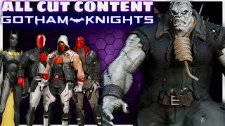 All Of The Cut Content In Gotham Knights [upl. by Yung]