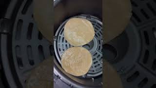 Air Fryer poori 😍 trending food shortsvideo airfryerrecipes [upl. by Gavette202]