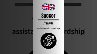 How to Pronounce Succor in EnglishBritish Accent britishpronounciation britishaccent [upl. by Artinak263]