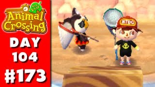 Animal Crossing New Leaf  Part 173  Visiting Eugene Nintendo 3DS Gameplay Walkthrough Day 104 [upl. by Asselam643]