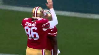 49ers WR Ricardo Lockette Big Hit on Holliday [upl. by Ezitram525]