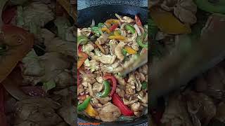 Delicious Black Pepper Chicken StirFry Quick and Easy shorts stirfryrecipe [upl. by Sillyrama]