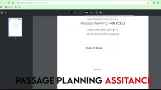 Passage planning Assistance MSC company [upl. by Rosalinde]