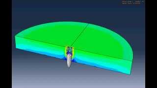 Ballistic Impact analysis of an Armor Plate [upl. by Bledsoe]