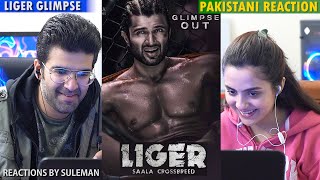 Pakistani Couple Reacts To Glimpse of LIGER  Vijay Deverakonda  Puri Jagannadh  Ananya Panday [upl. by Eelan]