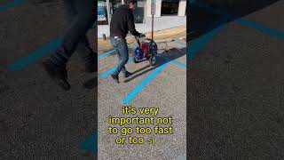 How to Paint a Perfect Handicap Parking Stall ♿️ [upl. by Timothea]