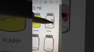 I did the how I see me jars 💕 trend art jars love selflove [upl. by Pryor]