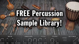 Heritage Percussion Walkthrough FREE Kontakt Library [upl. by Crofoot]