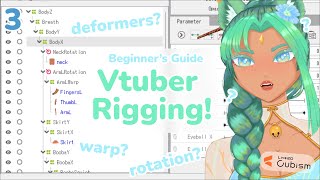 How to Set Up Deformers Live2d for Beginners Part 3 [upl. by Ahtar]