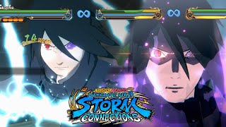 Sasuke Uchiha Supporting Kage Complete MovesetNaruto x Boruto Ultimate Ninja Storm Connections [upl. by Nahk]