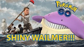 WHALING FOR SHINY WAILMER IN POKEMON GO THE HUNT BEGINS [upl. by Nadual]