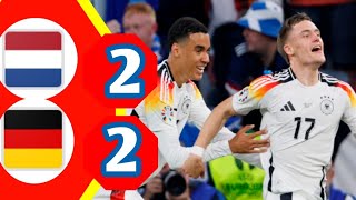 GERMANY VS NETHERLANDS 22 HIGHLIGHTS ampALL GOALSUEFA NATION LEAGUE [upl. by Idham34]