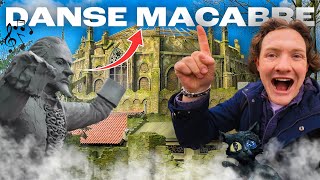 EFTELING karakter DANSE MACABRE komt tot leven🪦  Bart Baan [upl. by Eadahs]