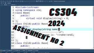 CS304 Assignment 2 Solution Fall 2023  CS304 Assignment No 2 Solution Fall 2023  2024  M Taimoor [upl. by Nami]