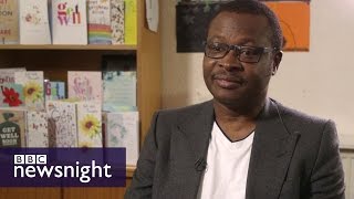 Stabbed teacher Vincent Uzomah I prayed  God dont let me die  Newsnight [upl. by Aikkan]