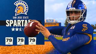 I SAVED San José State in my First College Football 25 Rebuild [upl. by Fawna]