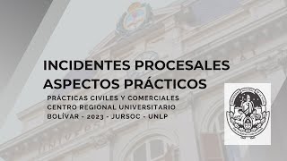 Incidentes procesales [upl. by Noteloc]