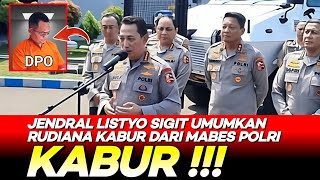 INFO A1 VALID‼️ IPTU RUDIANA KABUR JADI BORONAN PROPAM MABES POLRI SETELAH 3 HARI JALANI PEMERIKSAAN [upl. by Lietman]