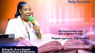 STAY IN YOUR LANE Episode 1 PERSEVERANCE  BISHOP DR GRACE KARIUKI [upl. by Inohtna540]