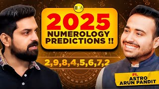 Universal Year Number 1 to 9 Numerology2025 Predictions Money amp Success ⁠ astroarunpandit [upl. by Htebyram]