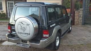 VENDIDO  HYUNDAI GALLOPER EXCEED 4X4 V6 1998  TOTALMENTE ORIGINAL [upl. by Cleaves810]