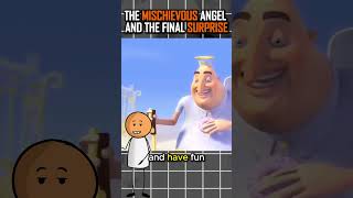 The Mischievous Angel And The Final Surprise 👼 animation viral shorts [upl. by Amirak342]