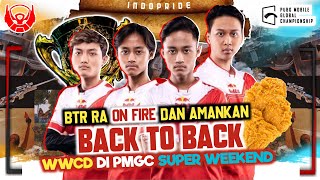 BACK TO BACK WWCD BTR RA PERKETAT JARAK PEREBUTAN POSISI PUNCAK DI SUPER WEEKEND PMGC   Microboy [upl. by Milburr]