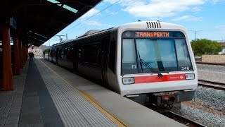 Transperth Fremantle  Victoria Street in an A Series EMU [upl. by Islehc]