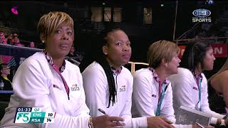 England v South Africa  Fast5 Netball World Series 2018 [upl. by Eilime687]