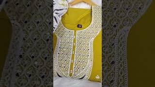 silk suitdesigner Kurtisjaipur cotton kurtisingle pcs [upl. by Herod442]